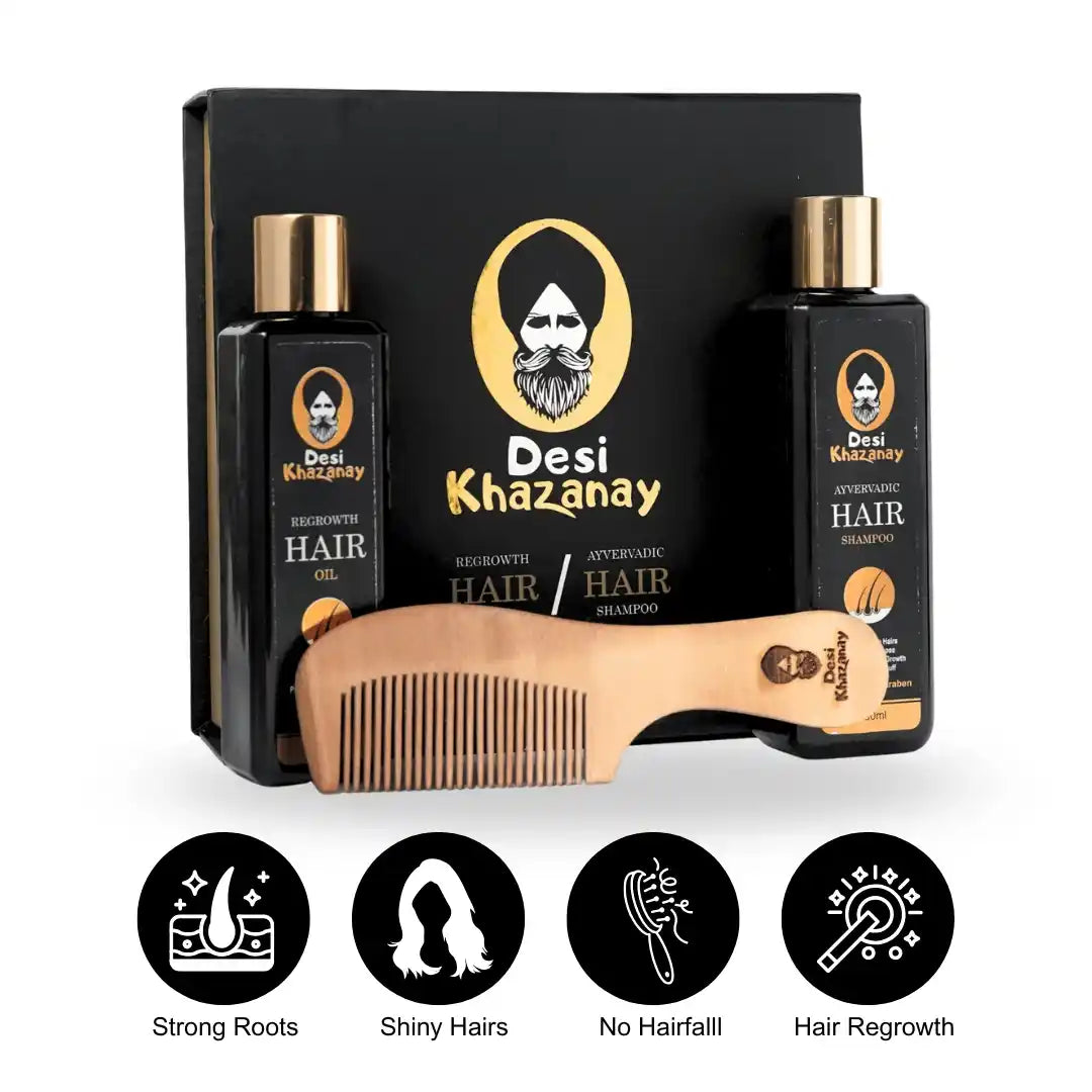 Hair Growth Bundle - DESI KHAZANAY