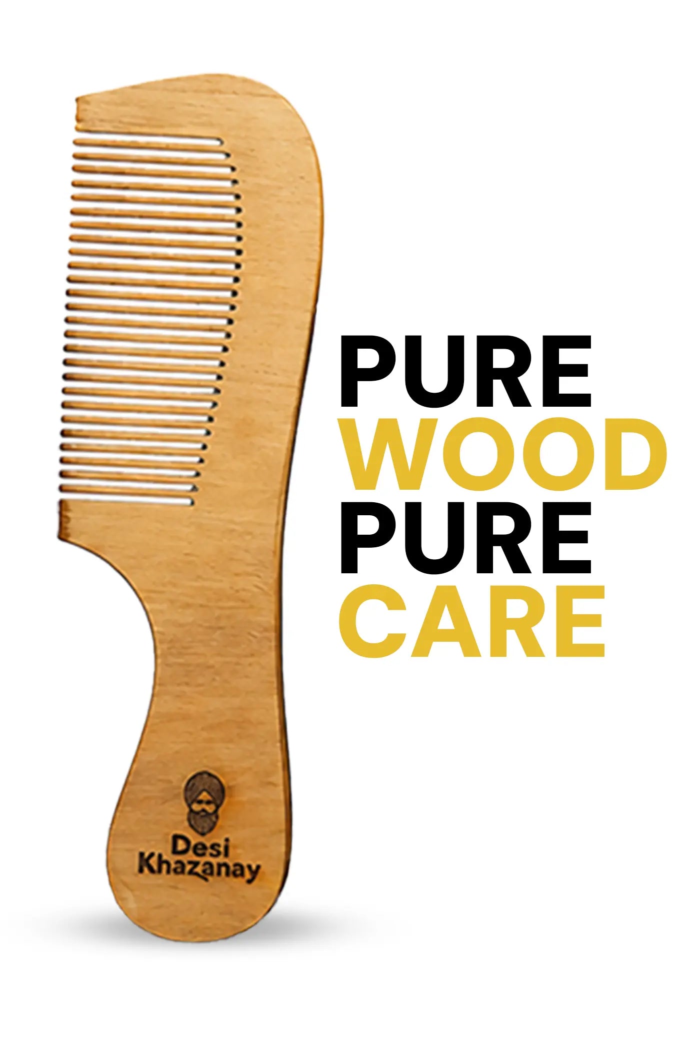Neem Wooden Comb – The Best Comb for Healthy Hair