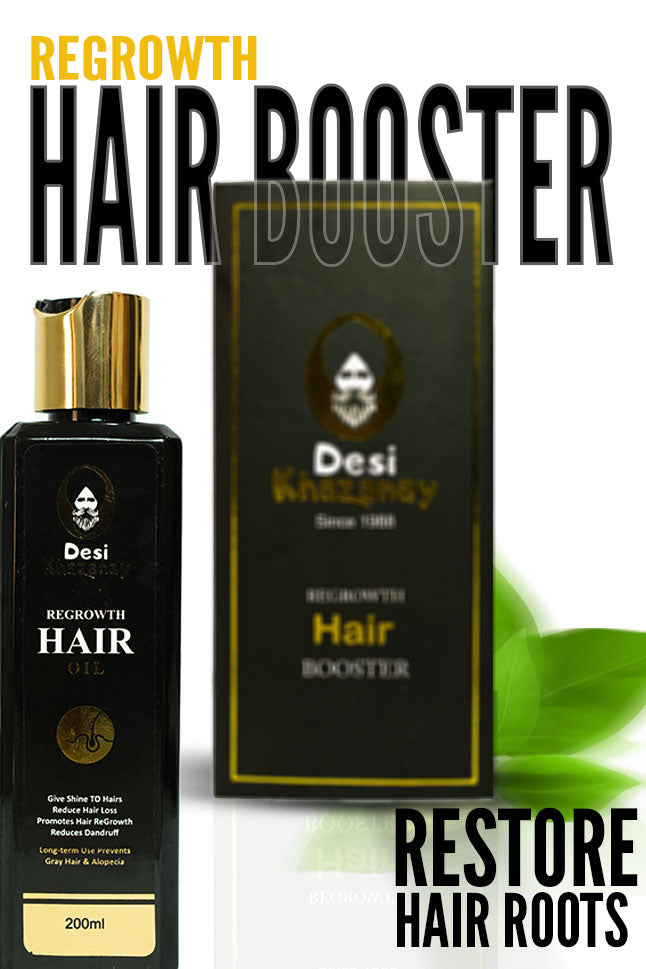 Hair Growth Bundle – Complete Hair Care Solution - DESI KHAZANAY