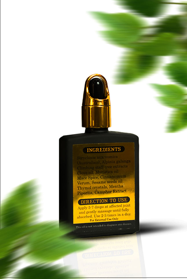 Joint Pain Oil by Desi Khazanay - DESI KHAZANAY